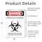 Signmission Danger Corona Outbreak OSHA Notice Sign, Vinyl Decal, 3.5in W x 5in L, 2PK OS-2PACK-NS-D-35-25570 - alternate 3
